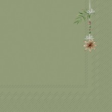 Салфетки 20бр Tiny Handmade Tag зелени